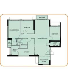 Blk 420C Waterfront II @ Northshore (Punggol), HDB 5 Rooms #574785921